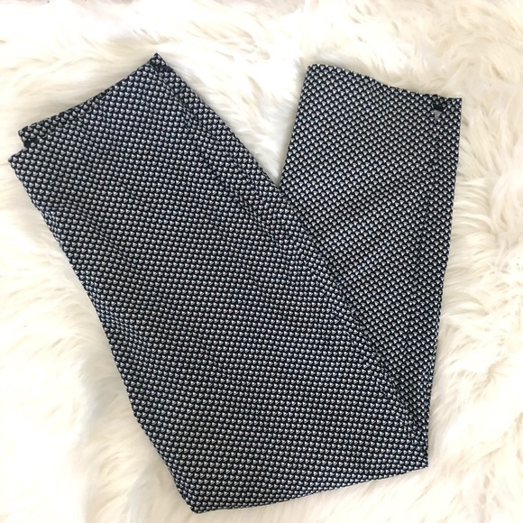 Talbots Sailboat Nautical Print Heritage Pants Size 6 EUC - Picture 2 of 9